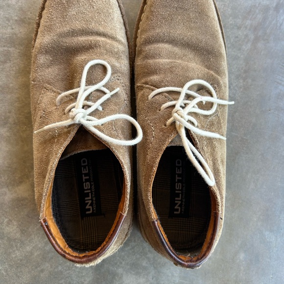 Unlisted Kenneth Cole Taupe Suede Chukka Boots main image 7